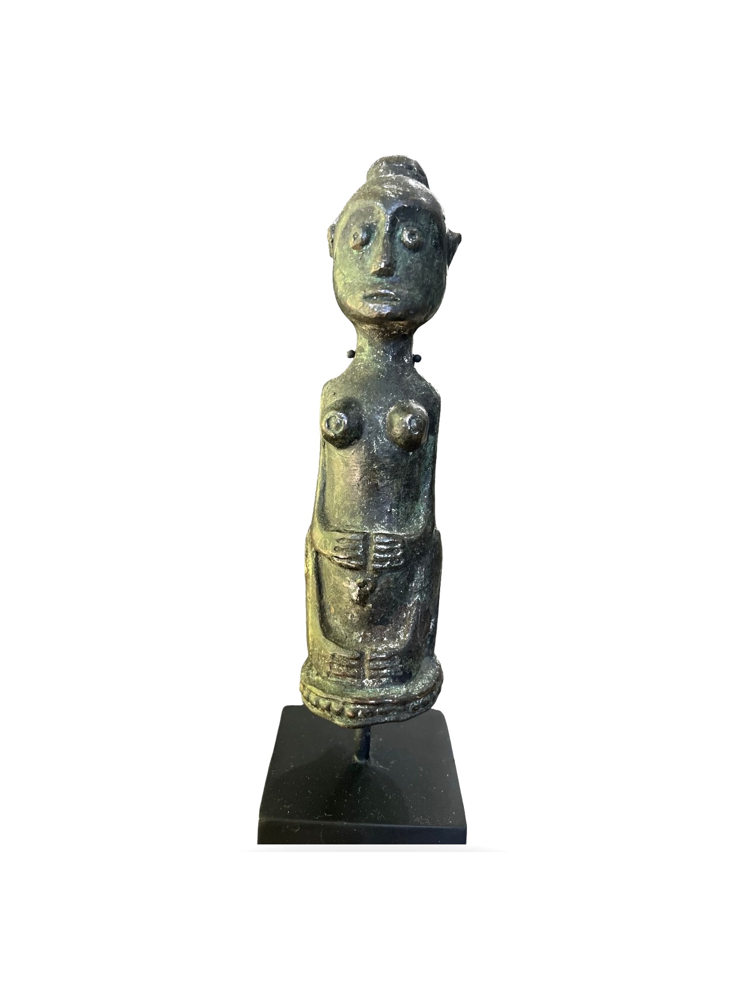 TR-ANO-012_Anonymous_Kalimantan_Bronze_Sculpture__1_5x24cm Kalimantan Bronze Sculpture #1, Late 19th Century - Image 1